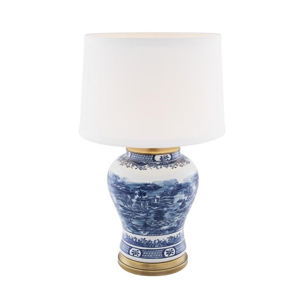 Eichholtz Blue Chinese Table Lamp