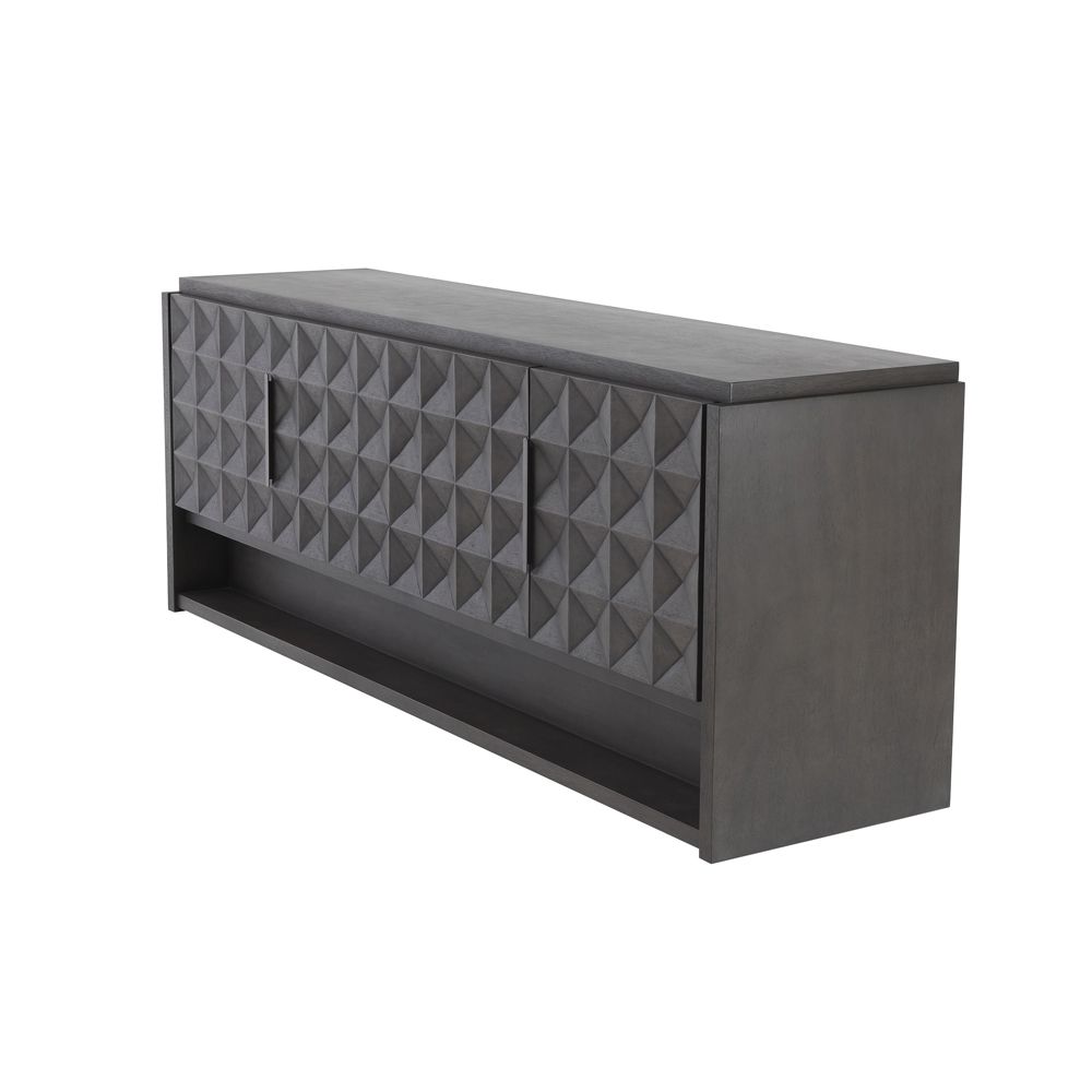 Luxury modern medium bronze finish dresser