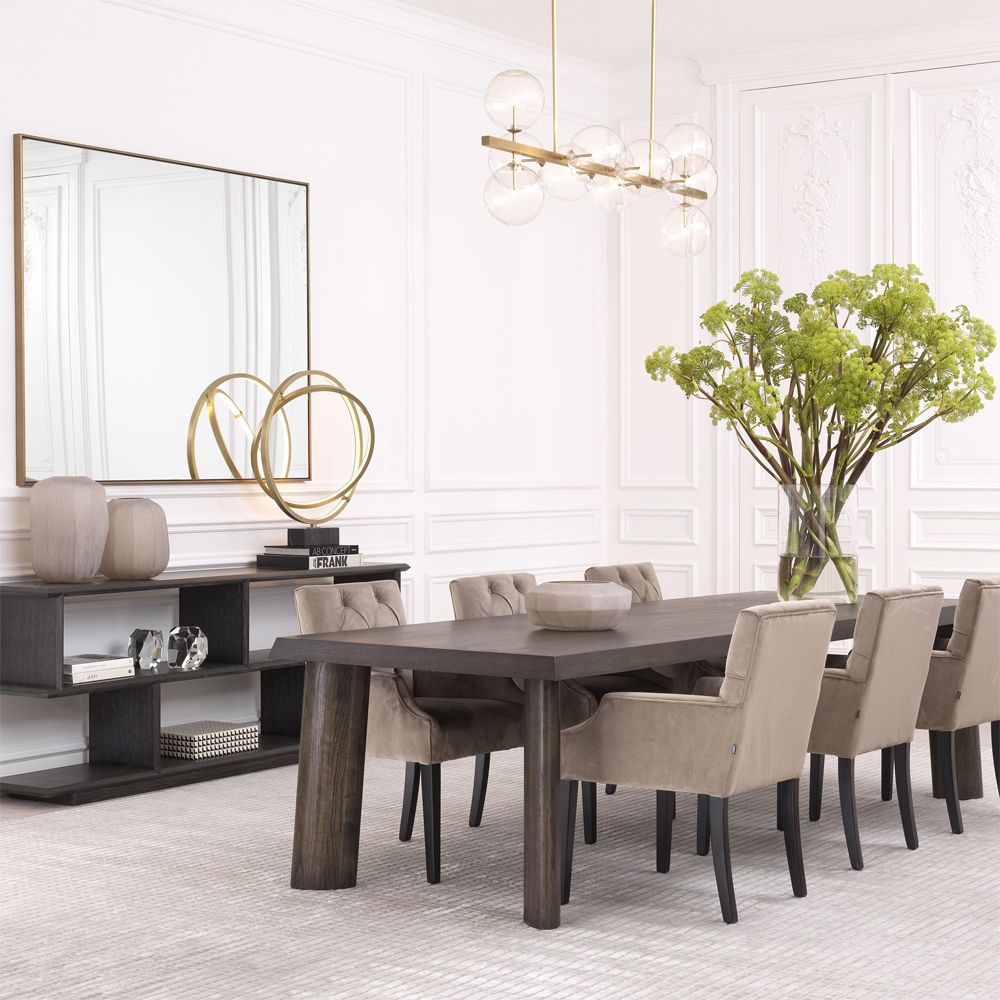 Restoration hardware modern dining clearance table