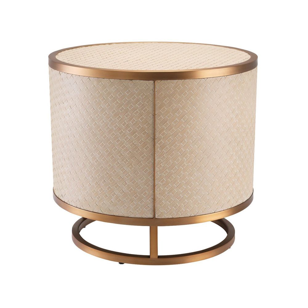 A fabulous washed oak bedside table