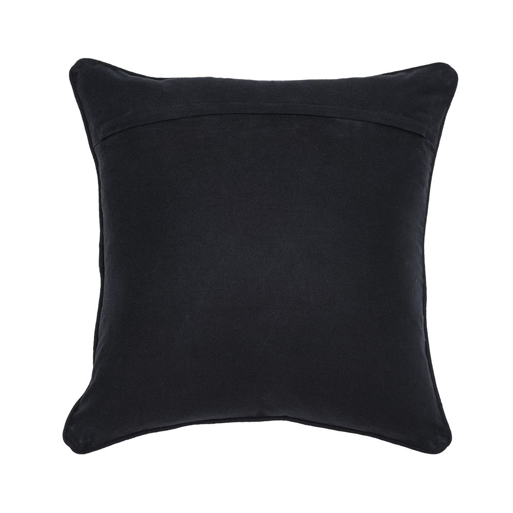 Luxurious Eichholtz black and gold patterned cushion