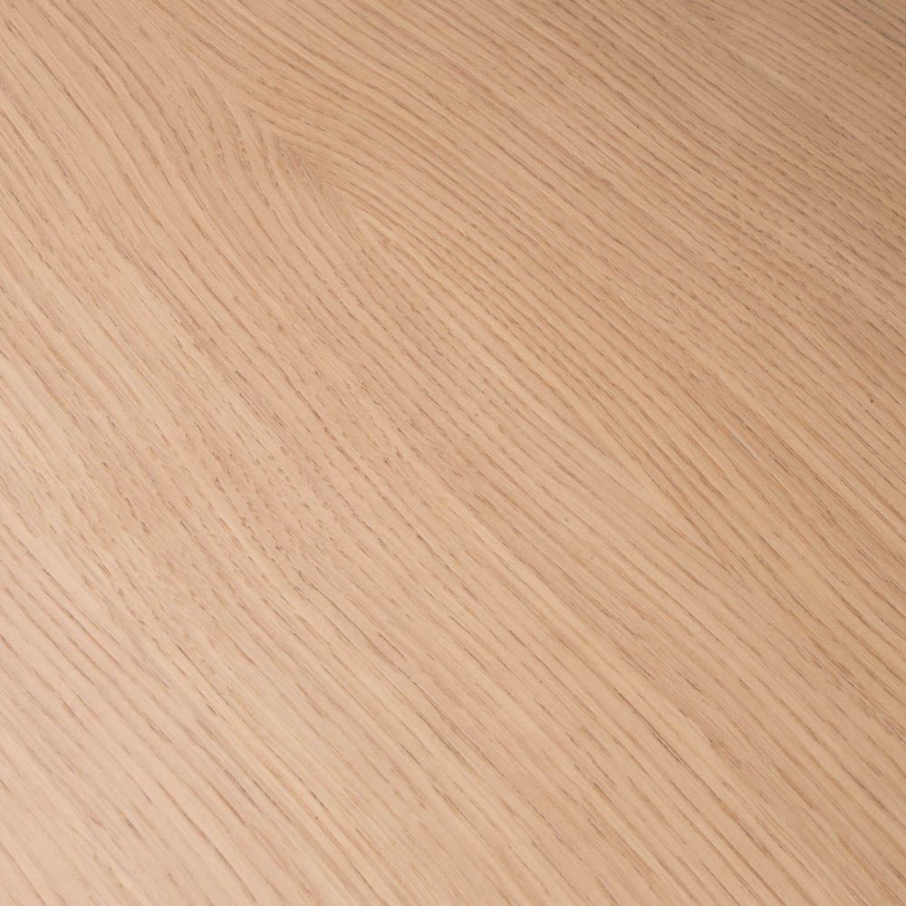 Natural oak veneer desk with three drawers