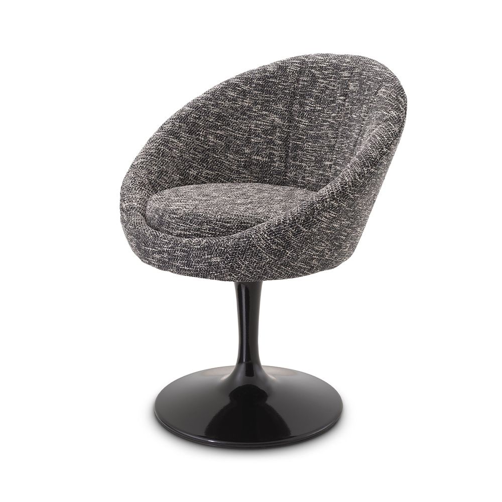 Black tub hotsell dining chair
