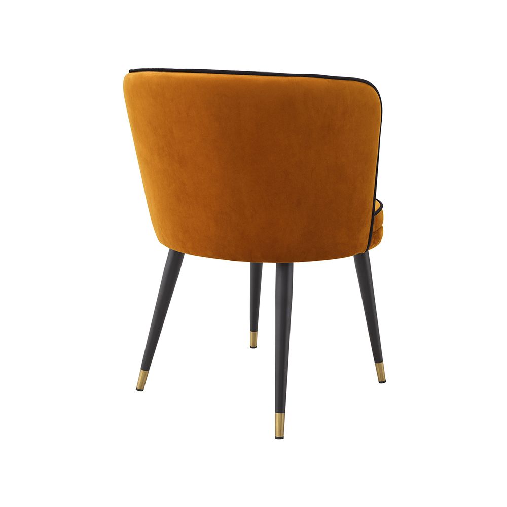 Eichholtz Grenada Dining Chair Savona Orange Dining Chairs