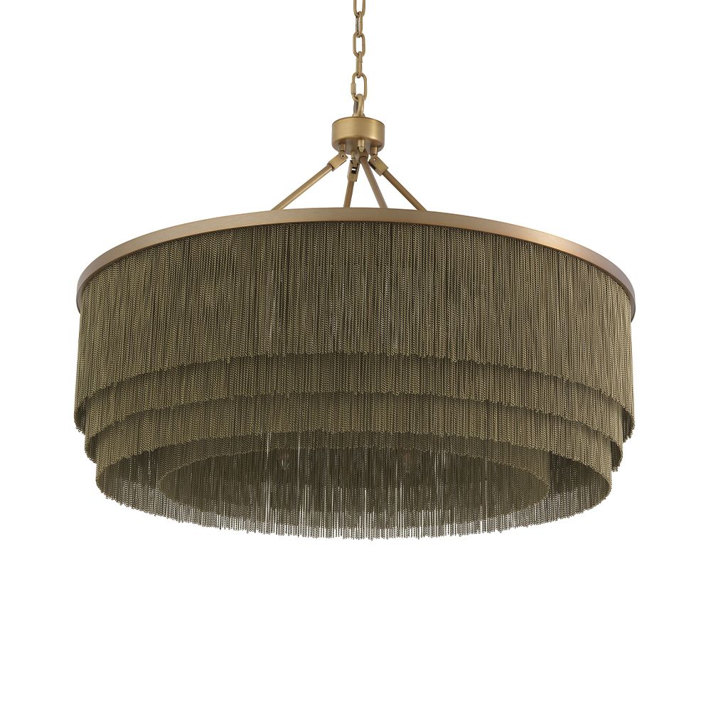 Drum shop chandelier large