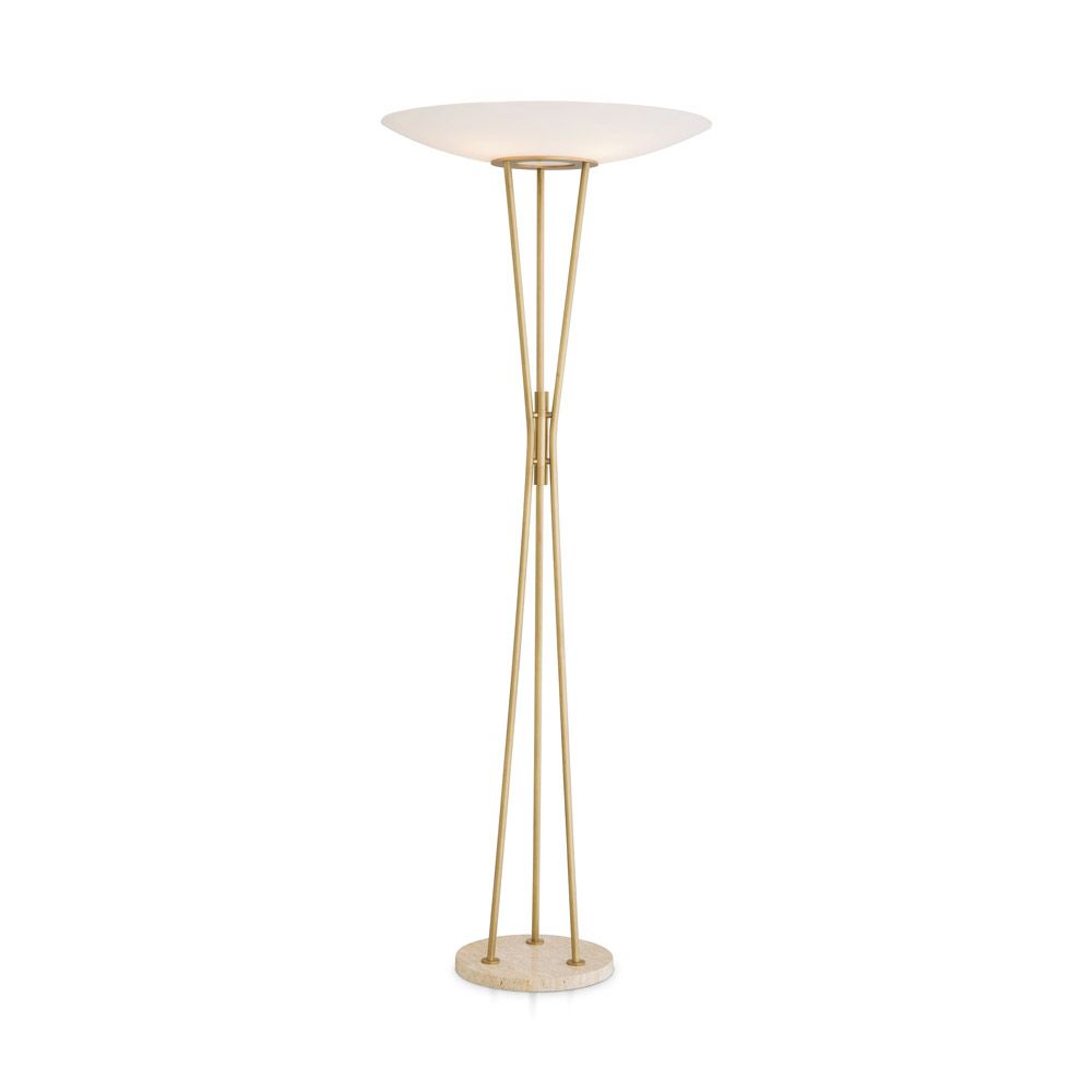 A stylish floor lamp by Eichholtz with a Mid-Century Modern design
