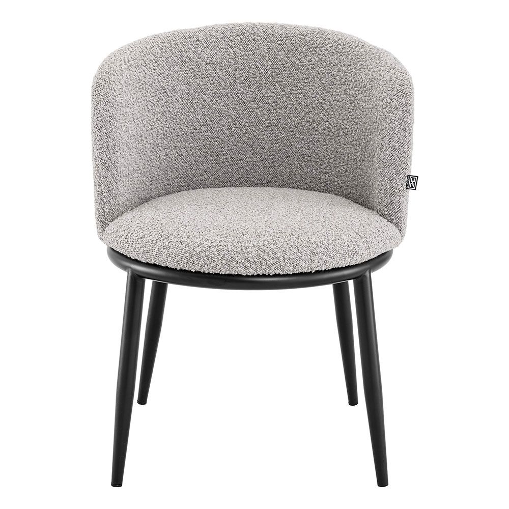 Filmore Dining Chair - Set of 2 - Boucle Grey