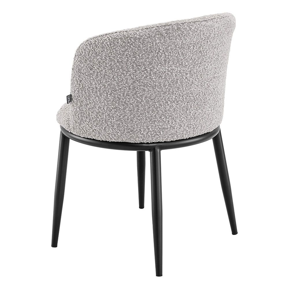 Filmore Dining Chair - Set of 2 - Boucle Grey