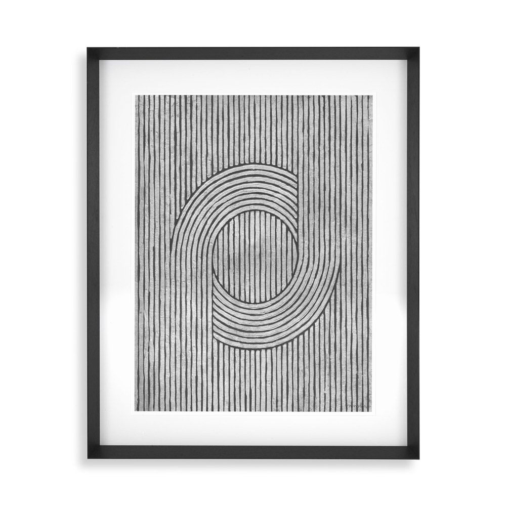 Set of 2 stunning abstract grooves prints