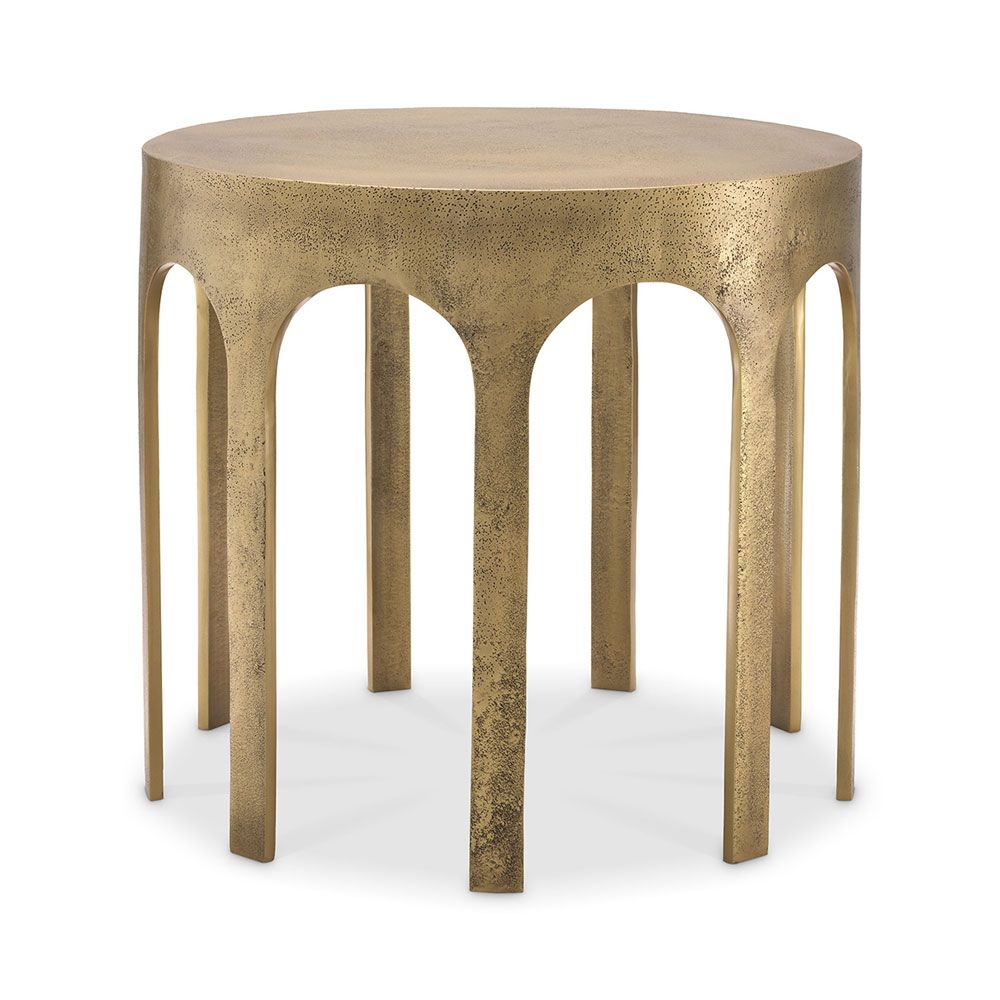 Vintage outdoor top side table
