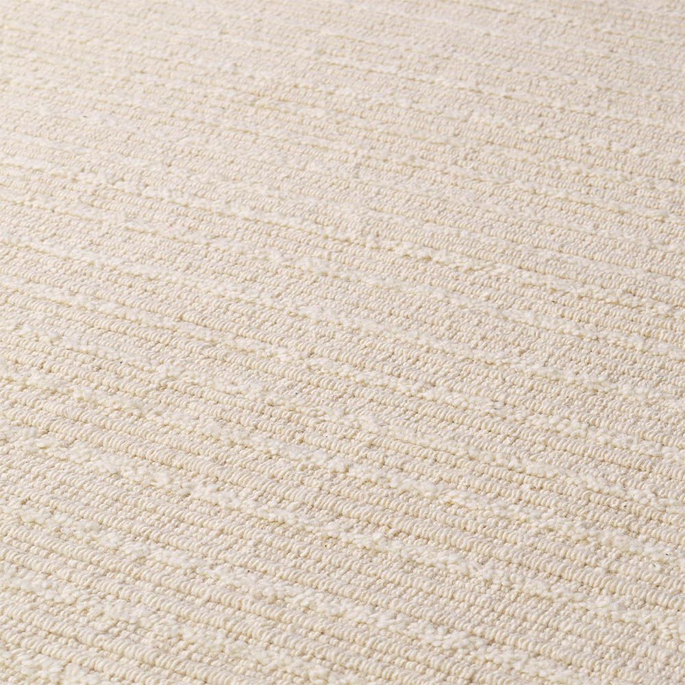 Luxurious ivory hand woven carpet