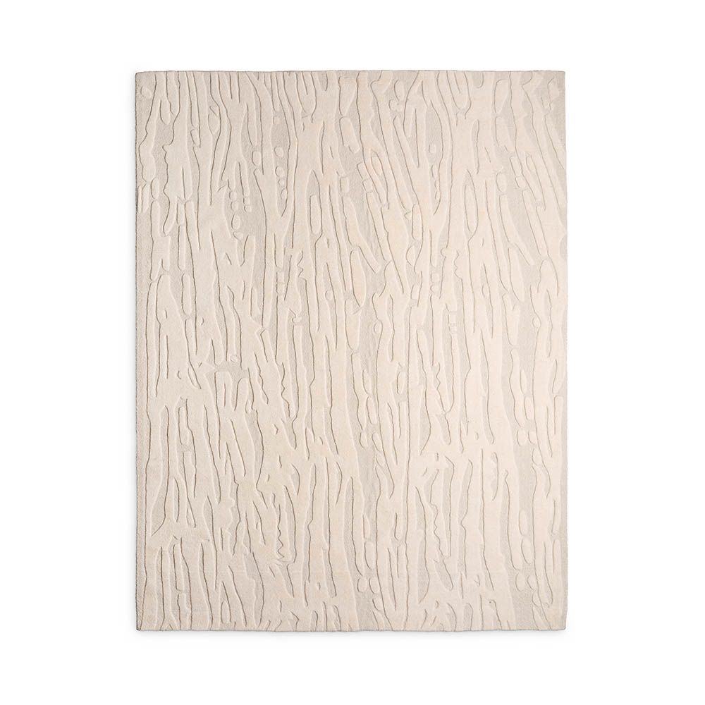 lovely hand-tufted wool rug with luxurious texture