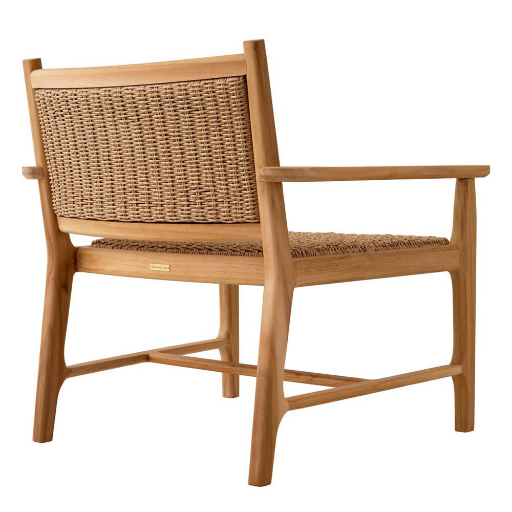 Gorgeous brown natural woven outdoor chair