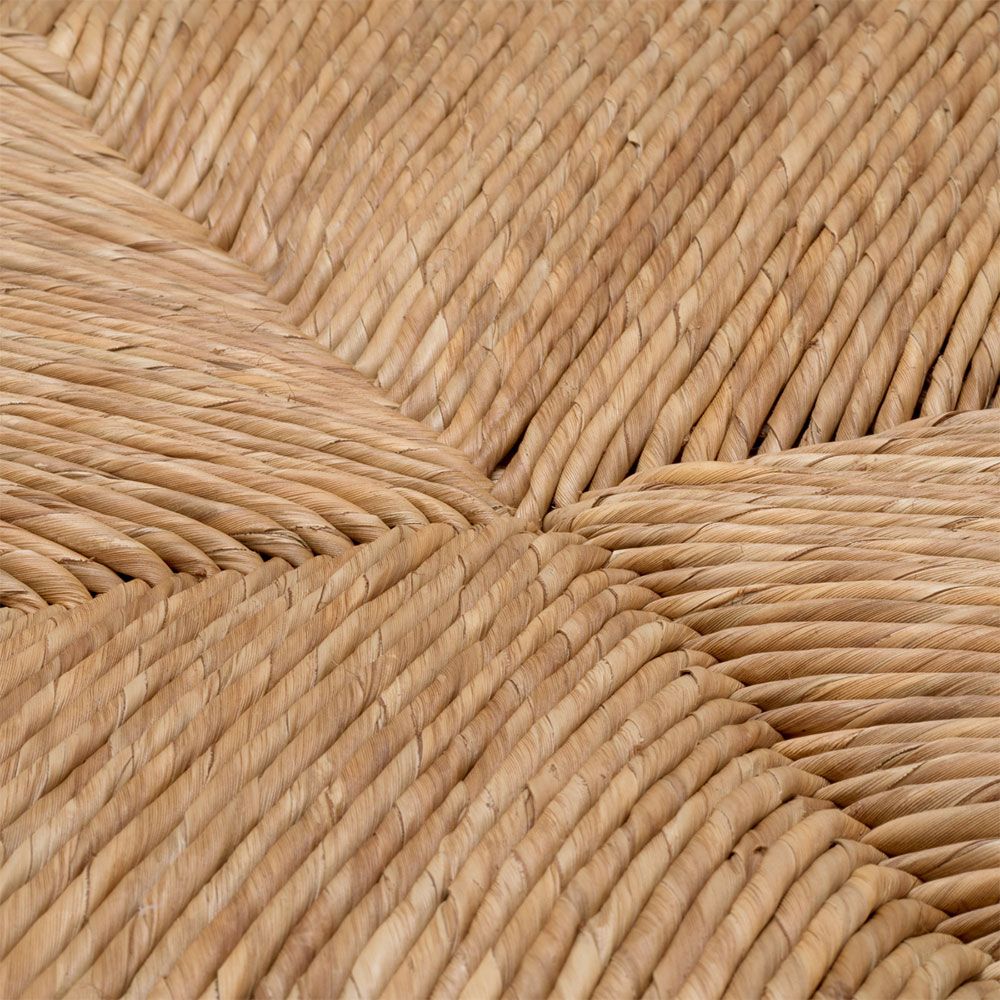Captivating tropical feel woven coffee table