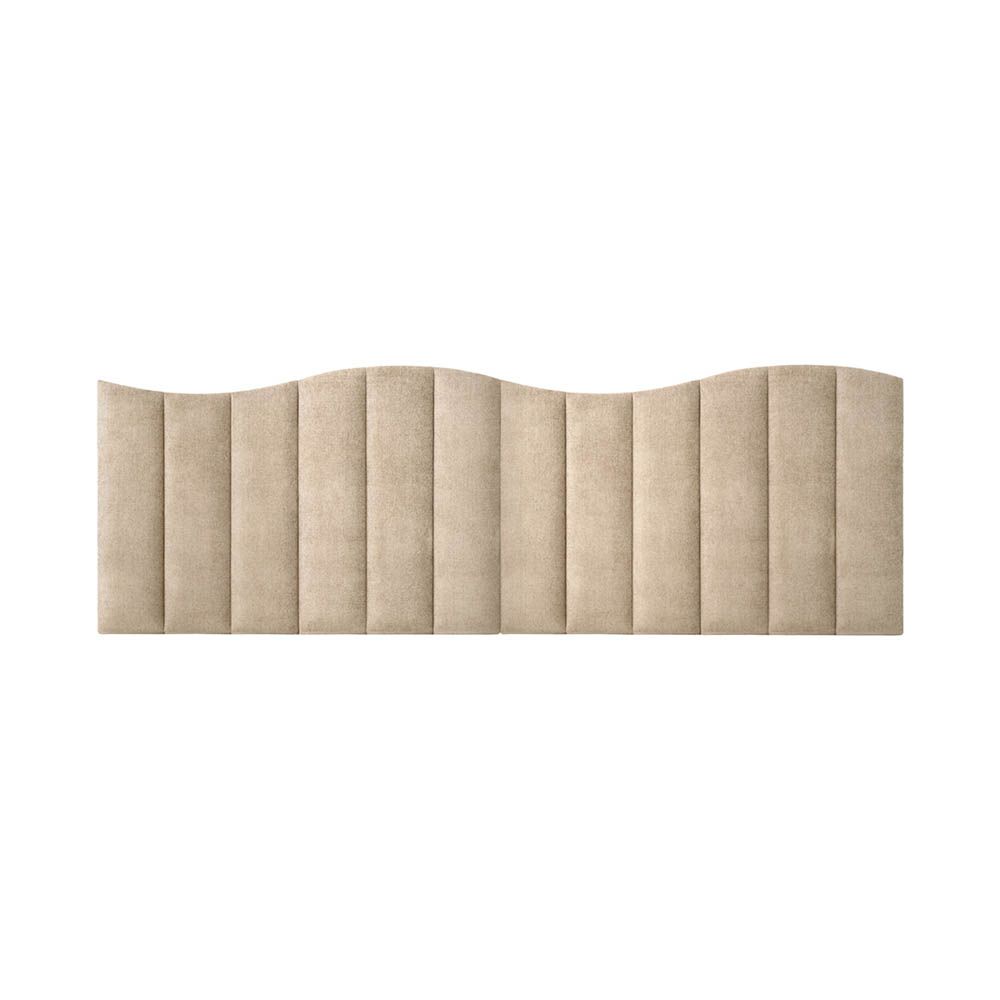 Sand headboard with wave detail at top