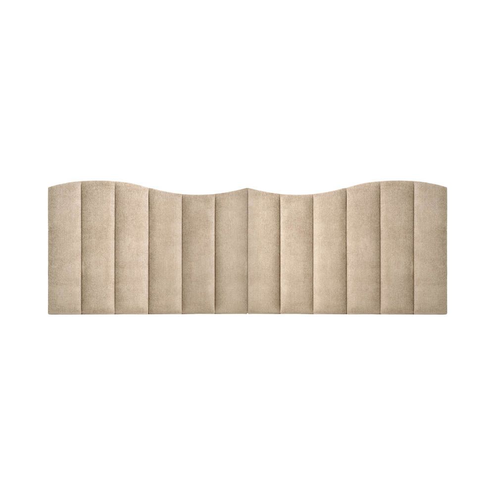 Sand headboard with wave detail at top