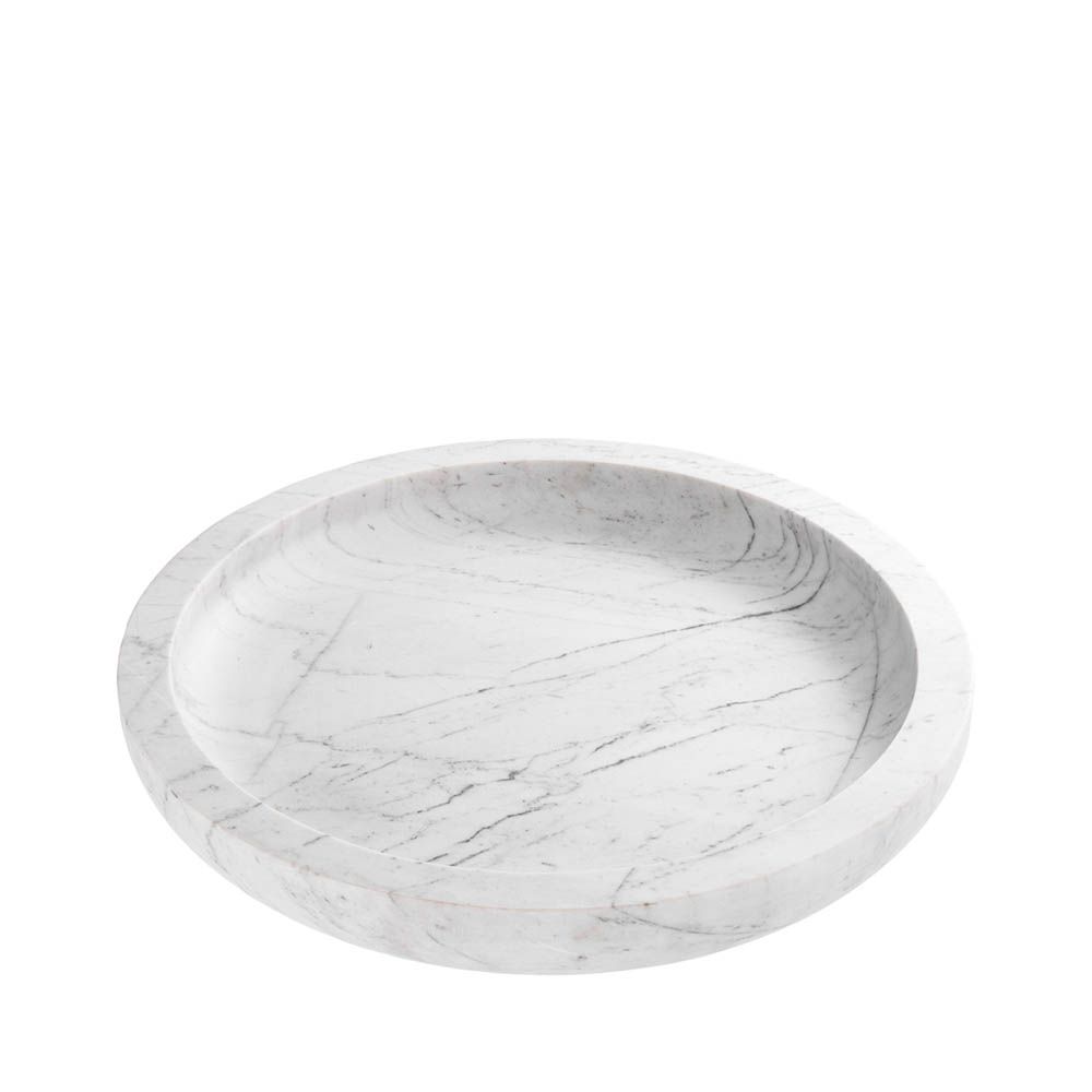 White marble bowl