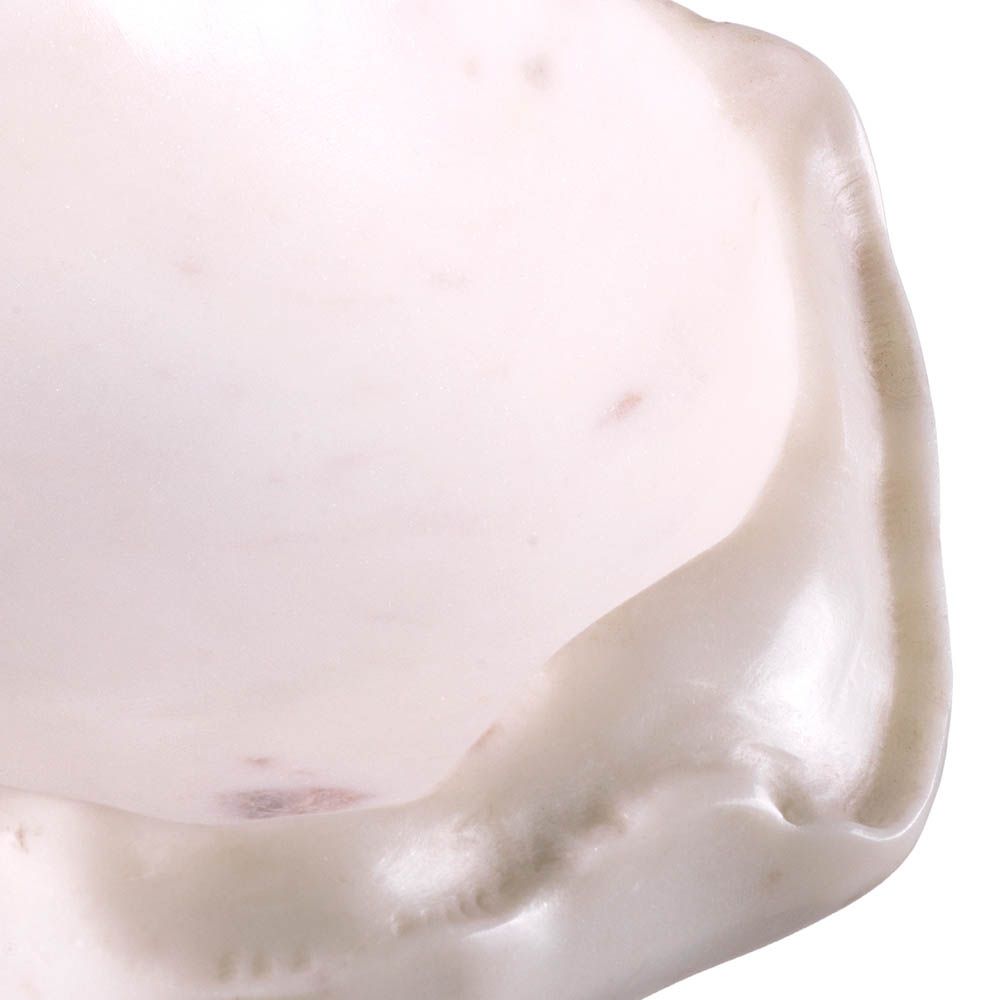 White marble bowl