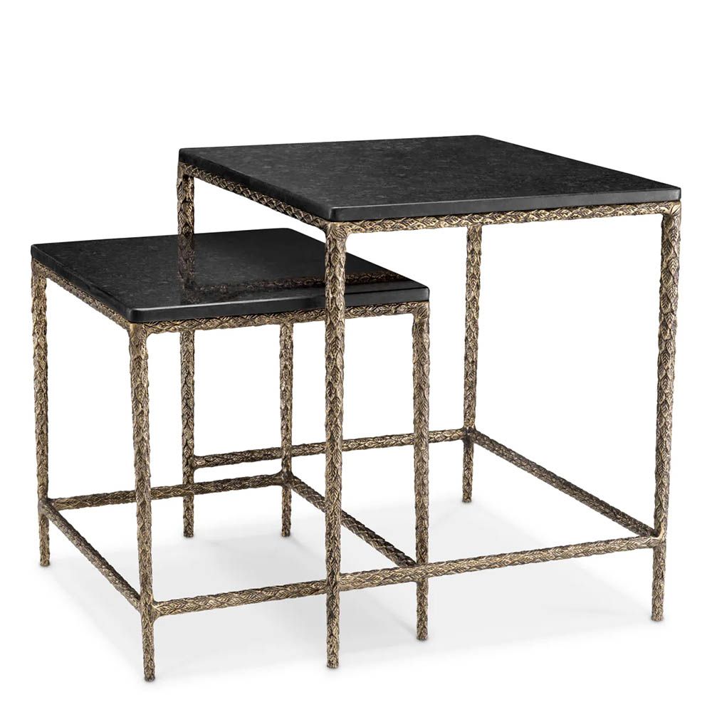 Granite shop end table