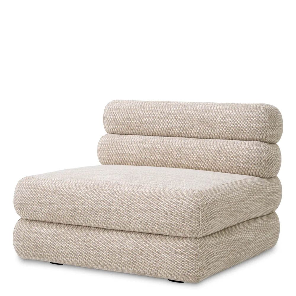 A luxury modular sofa by Eichholtz with a stunning upholstery