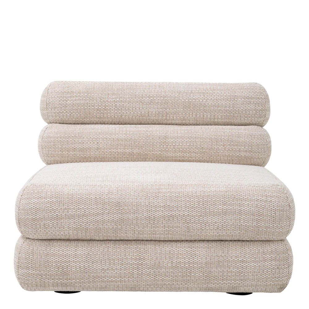A luxury modular sofa by Eichholtz with a stunning upholstery
