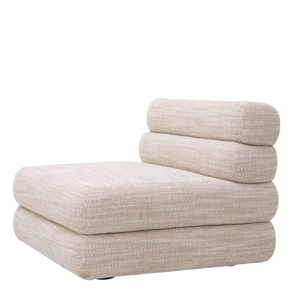 A luxury modular sofa by Eichholtz with a stunning upholstery