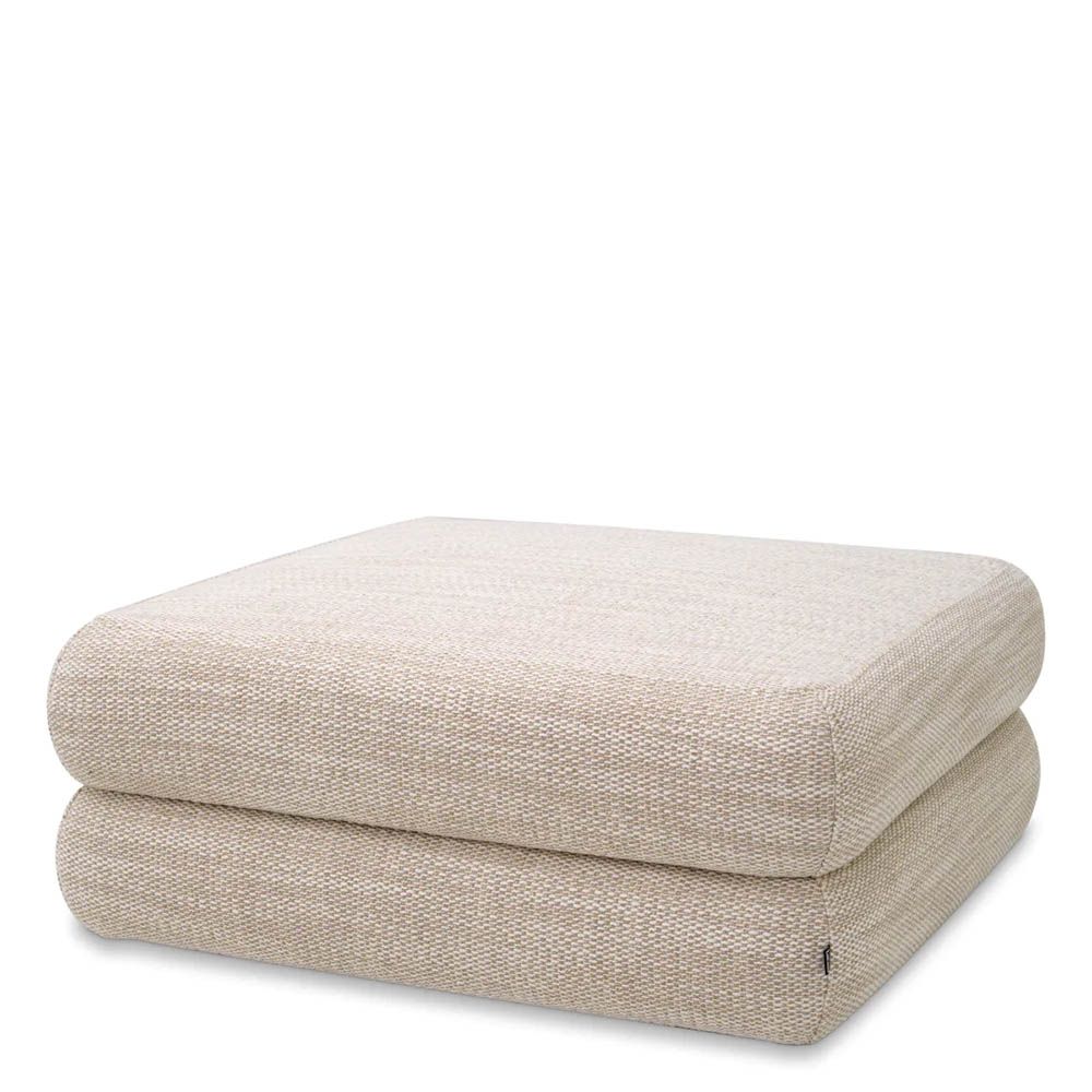 A luxury modular sofa by Eichholtz with a stunning sand coloured upholstery 