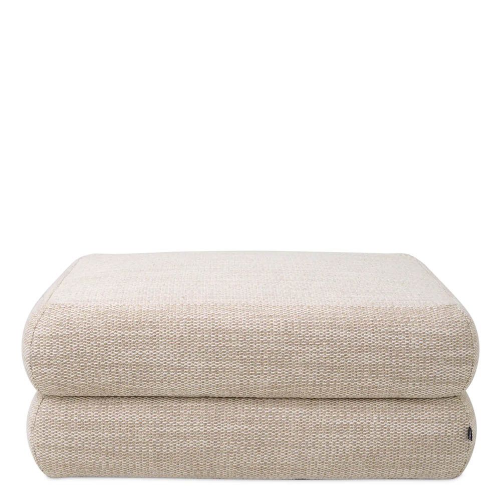 A luxury modular sofa by Eichholtz with a stunning sand coloured upholstery 