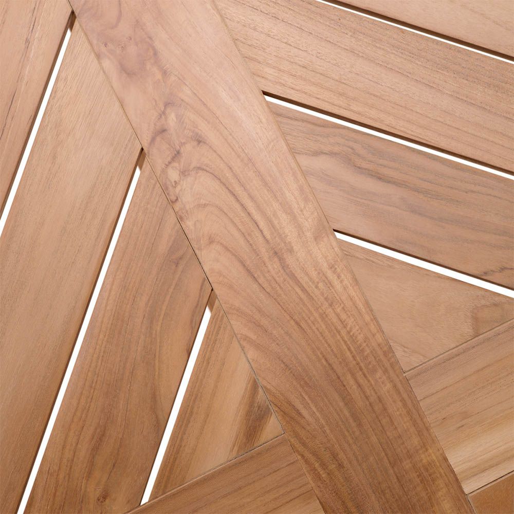 Stunning teak wood dining table for outdoor use