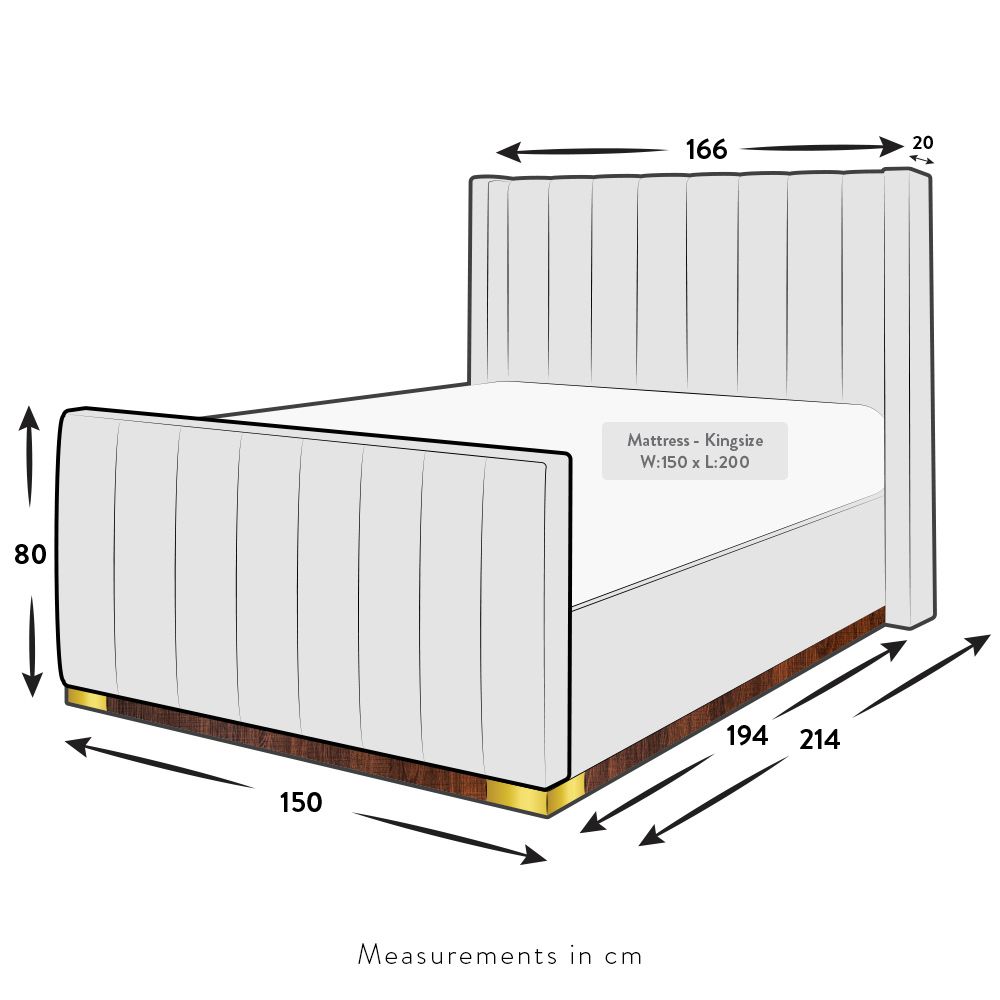Martha Kingsize Bed