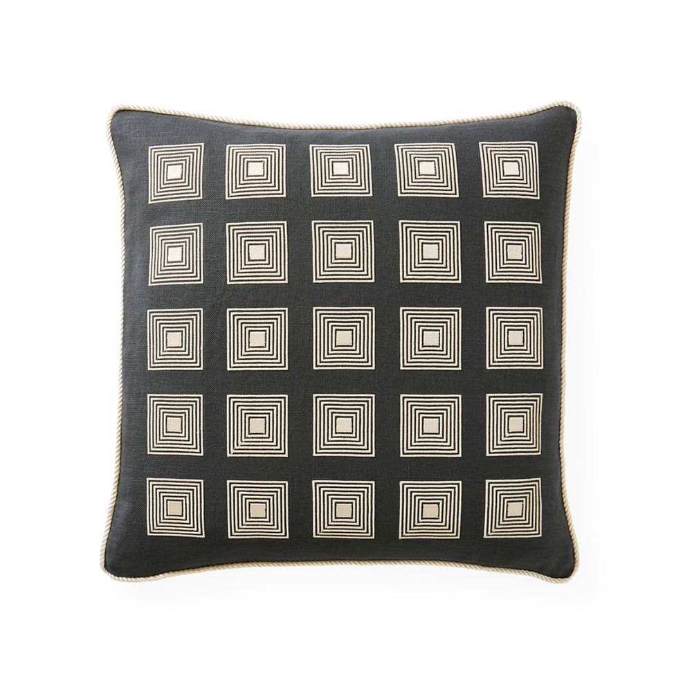 Jonathan Adler Matrix Squares Cushion Cushions Sweetpea & Willow