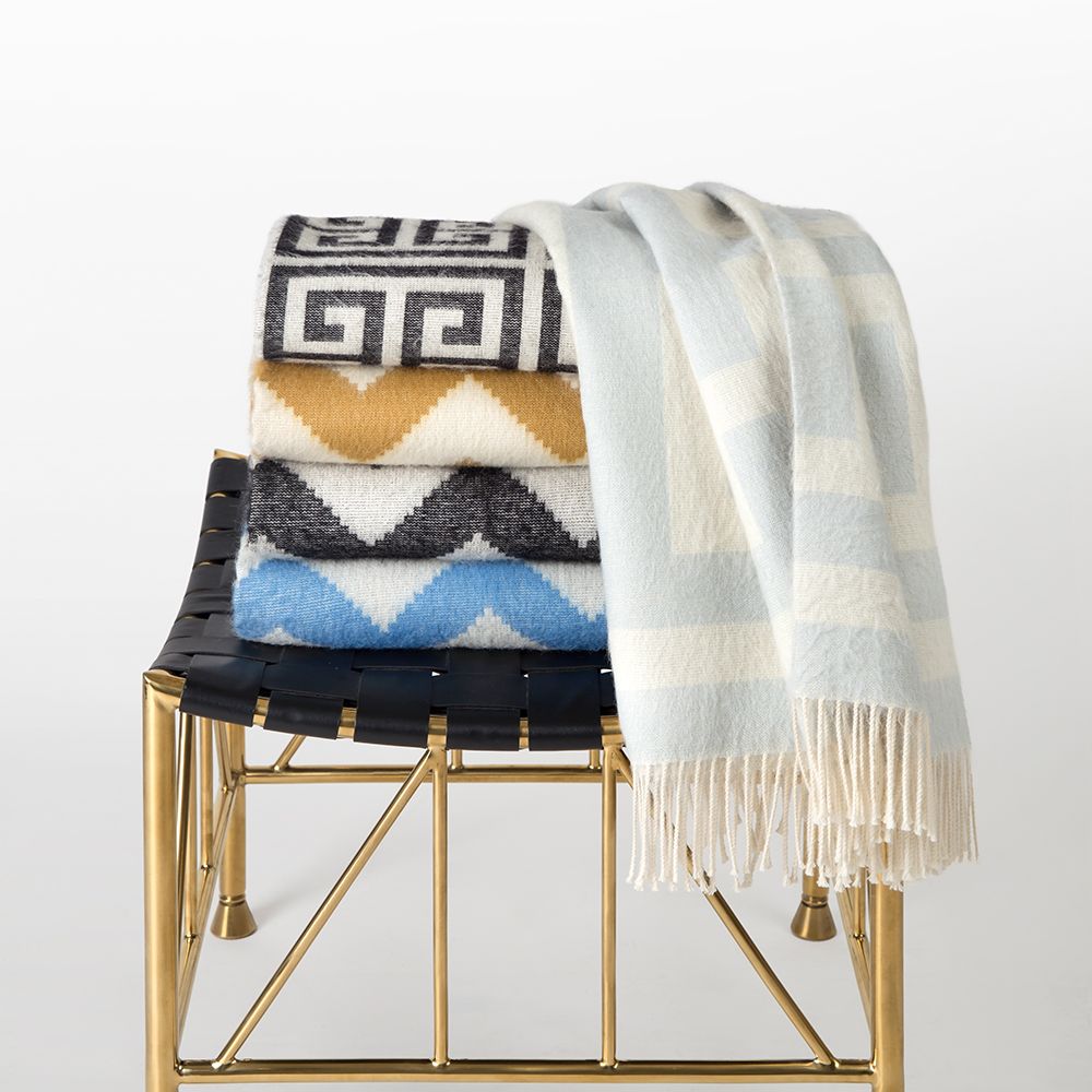 Baby alpaca throw online