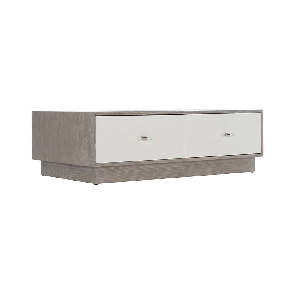 Two toned and two drawer coffee table