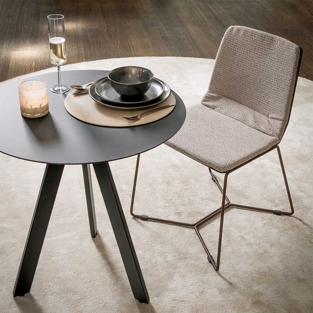 Cream clearance saucer chair