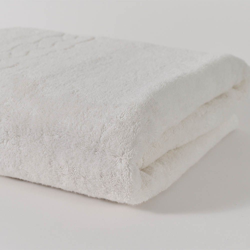 Soft and sumptuous white hand towel