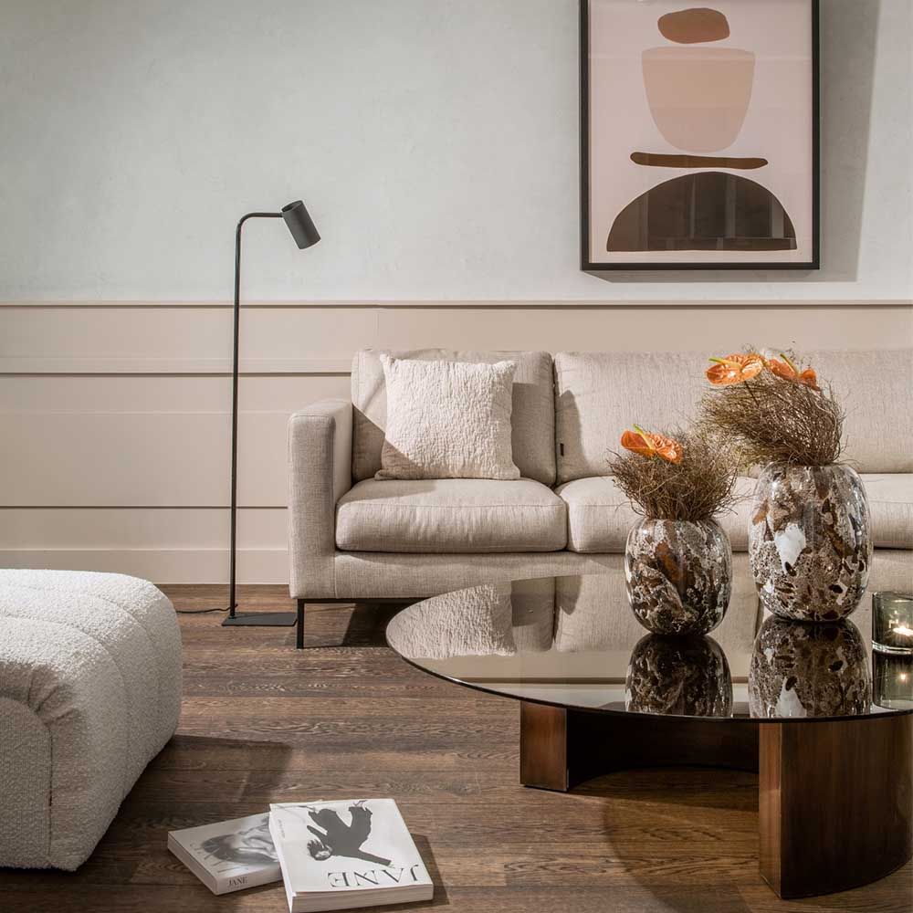 Clear top top coffee table