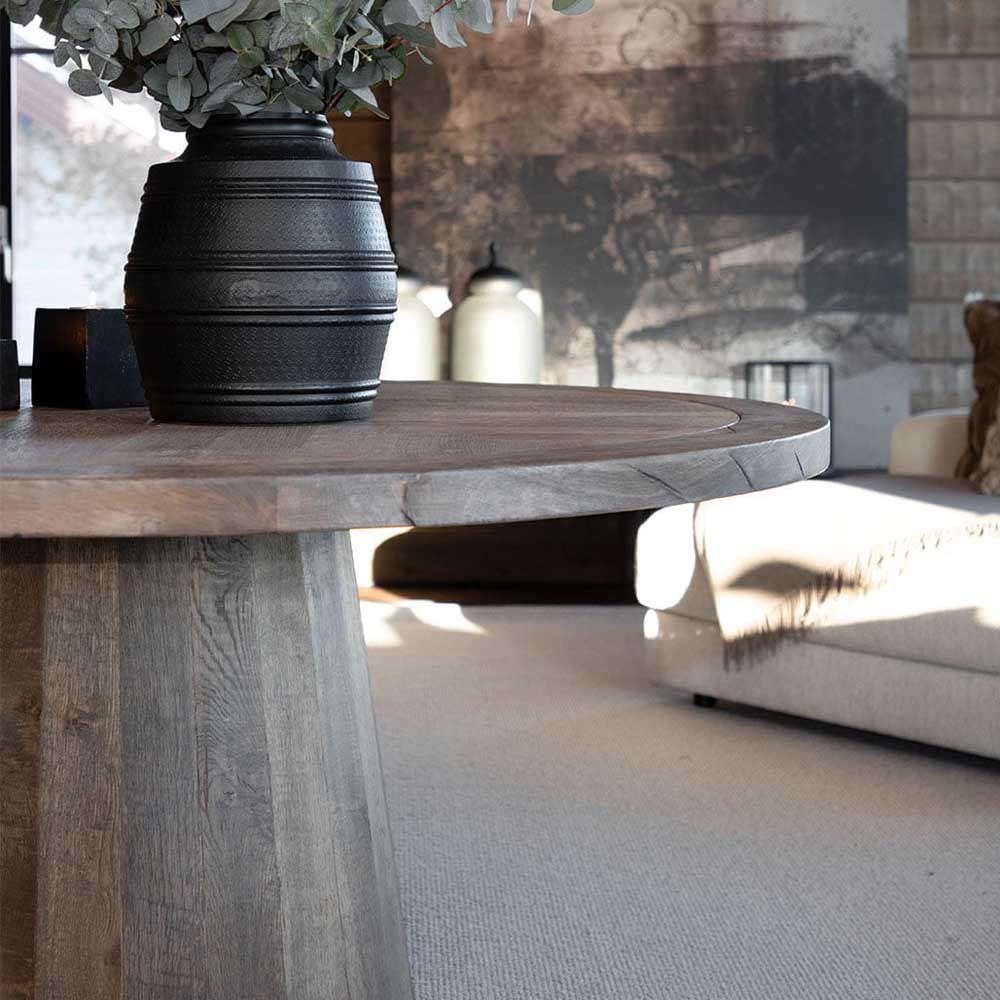 Josh Dining Table - Silver Back - S