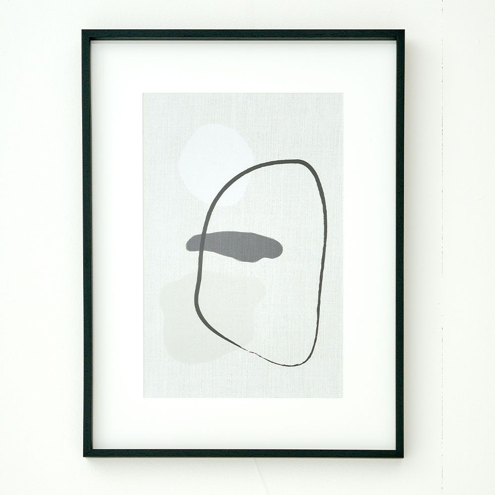 Linen Shapes Wall Art 1