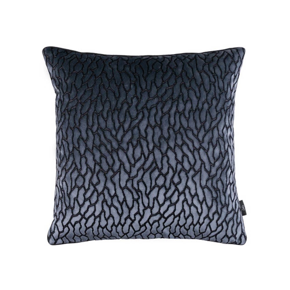 Luxurious velvet textured cushion in multiple finishes