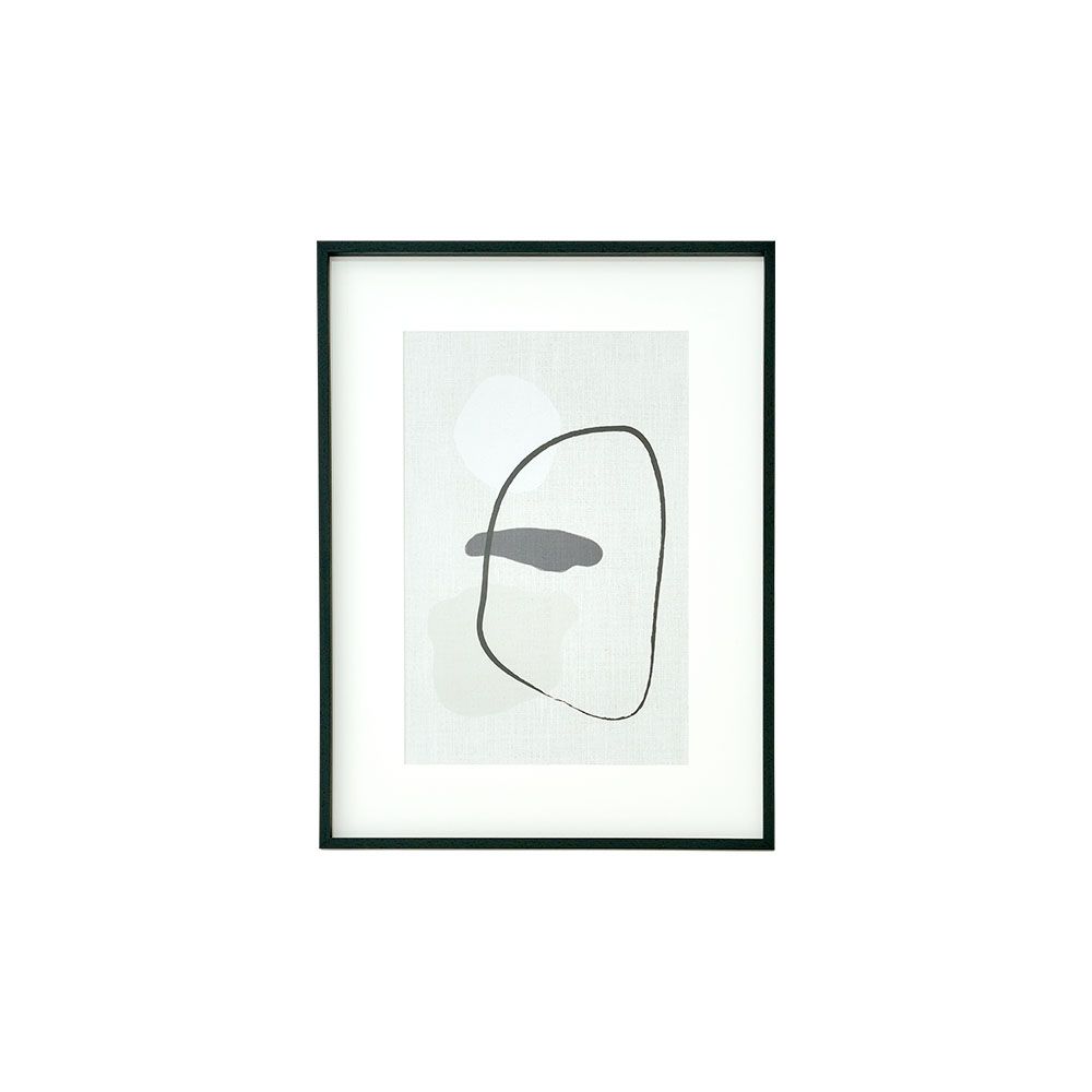 Linen Shapes Wall Art 1