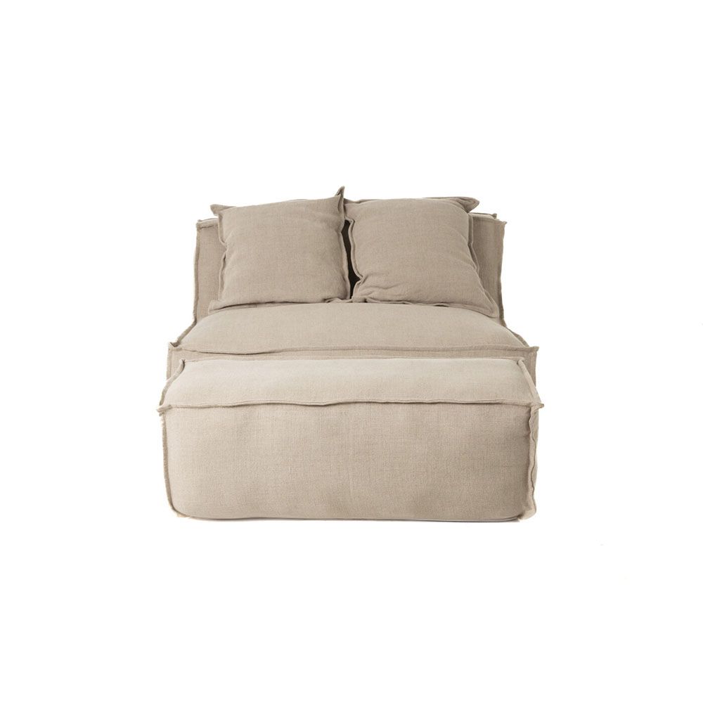 Tayla Loveseat & Pouf