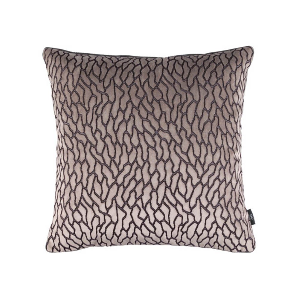 Luxurious velvet textured cushion in multiple finishes