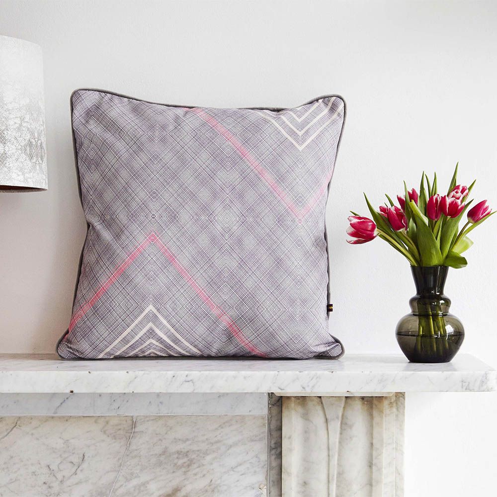 Eva Sonaike Iri Cushion Purple Eva Sonaike Sweetpea Willow