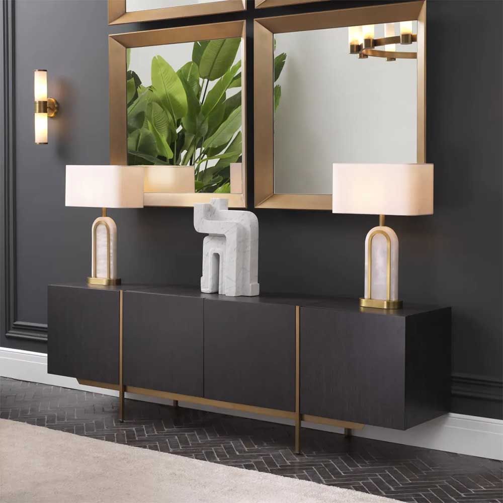 Eichholtz Bazilian Dresser Charcoal Eichholtz Furniture