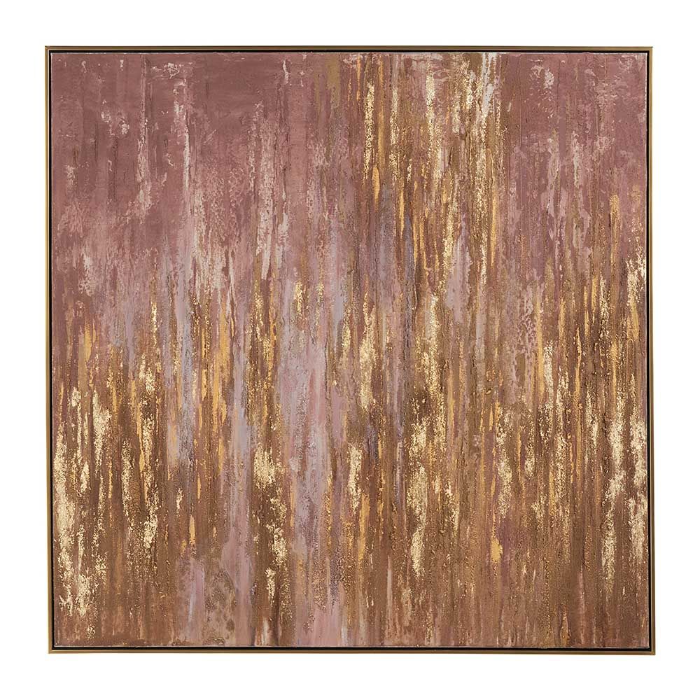 Terra Rosa Painting - Pink And Gold