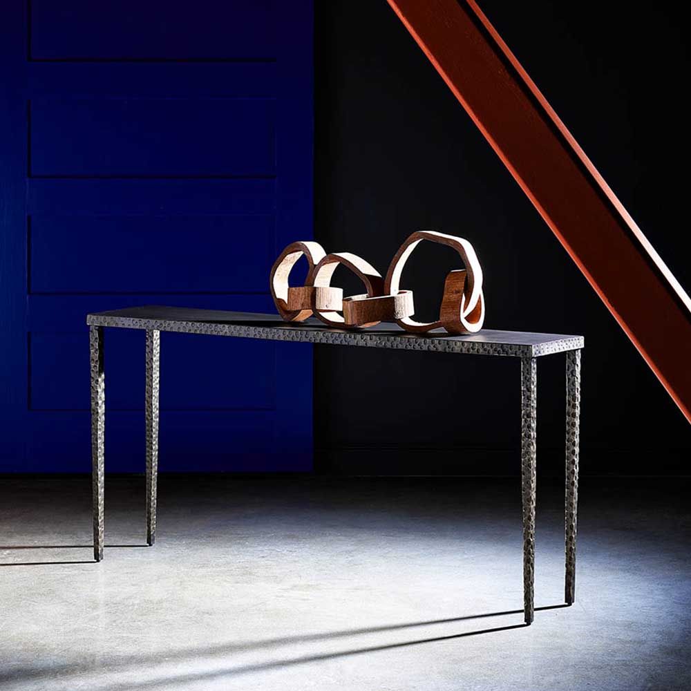 Minimalist on sale console table