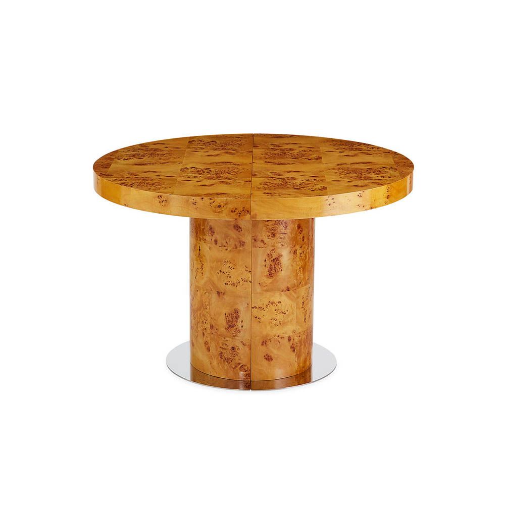 Round dining table best sale with metal base