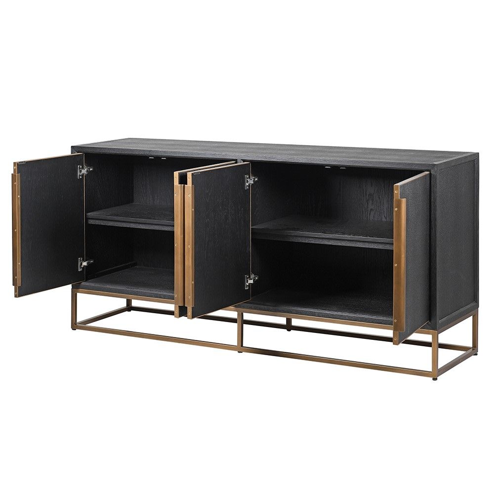 Auric Noir Sideboard
