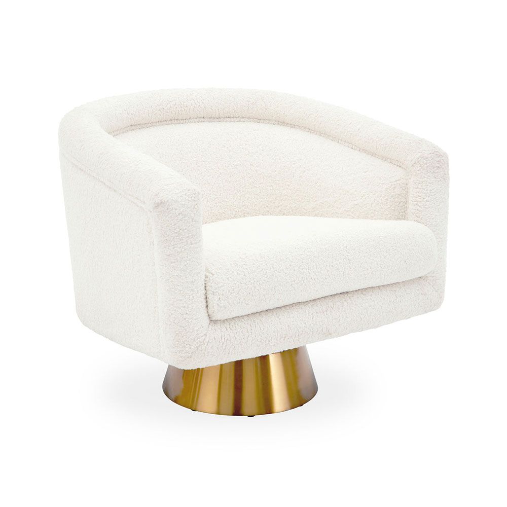 Ivory top swivel chair