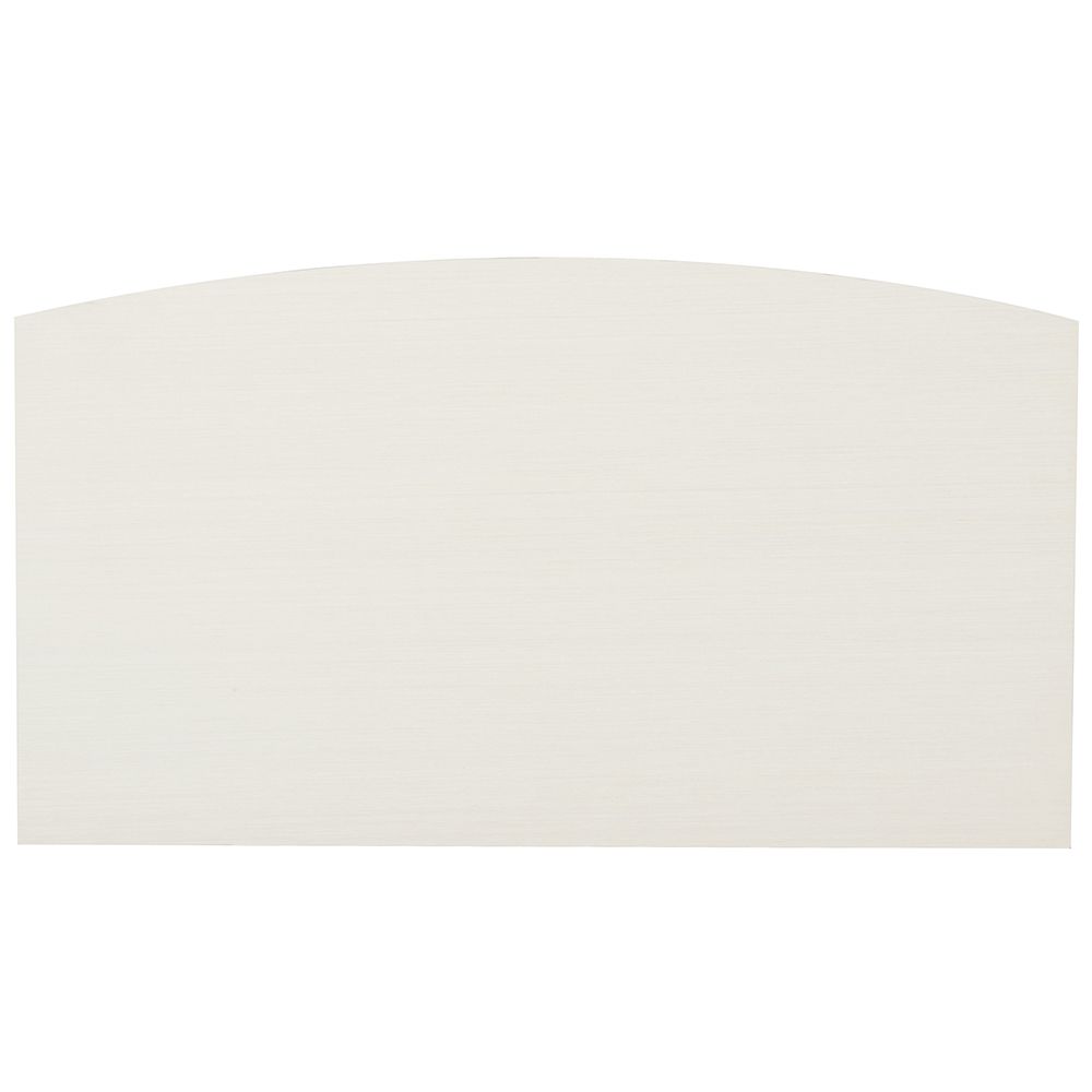 A sophisticated bedside table by Bernhardt featuring a grey and white finish and completed with three spacious drawers